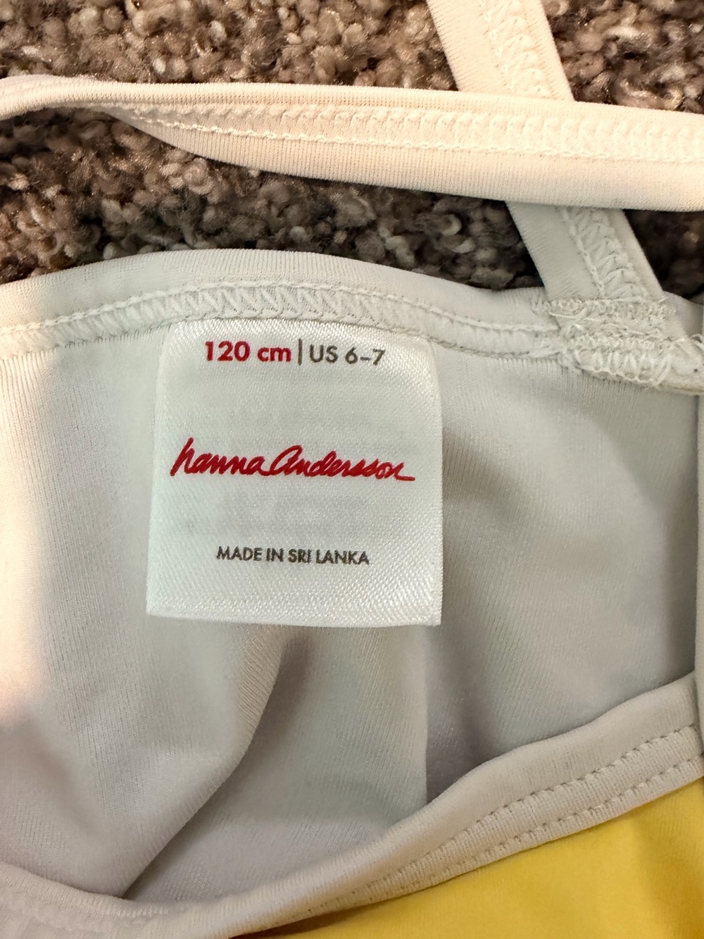 Hanna Andersson girls 2 piece tankini
Recycled rainbow chaser - Picture 3 of 5